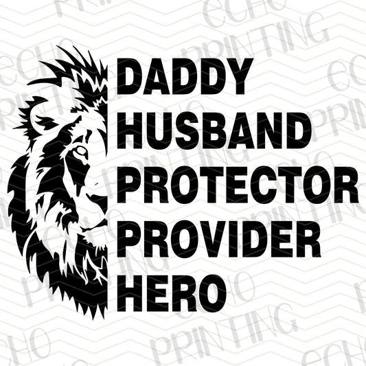 DPUG 134 - DADDY HUSBAND PROTECTOR PROVIDER HERO