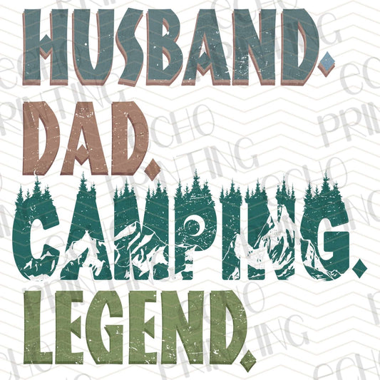 DPUG 144 - HUSBAND DAD CAMPING LEGEND