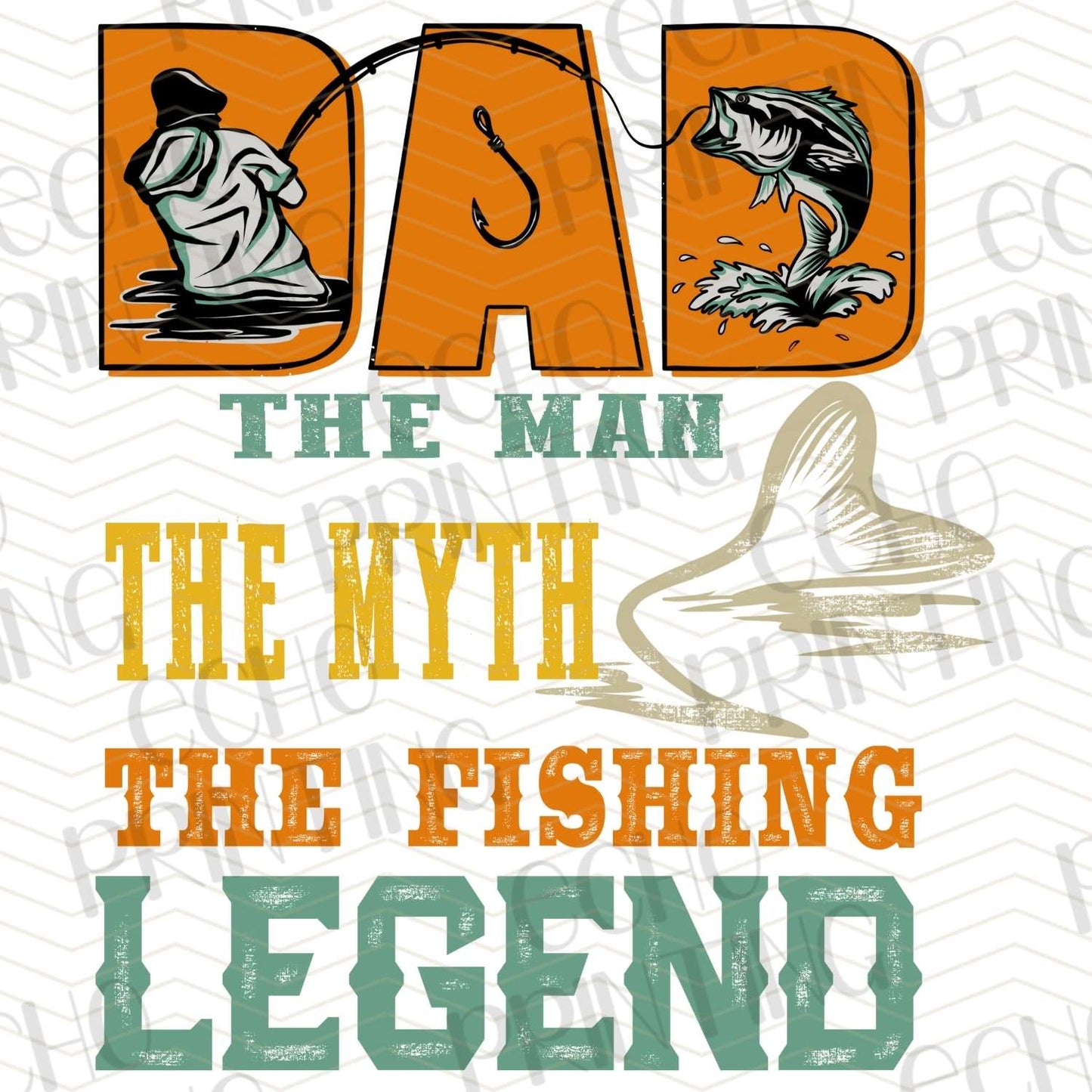 DPUG 145 - DAD THE MAN THE MYTH THE FISHING LEGEND