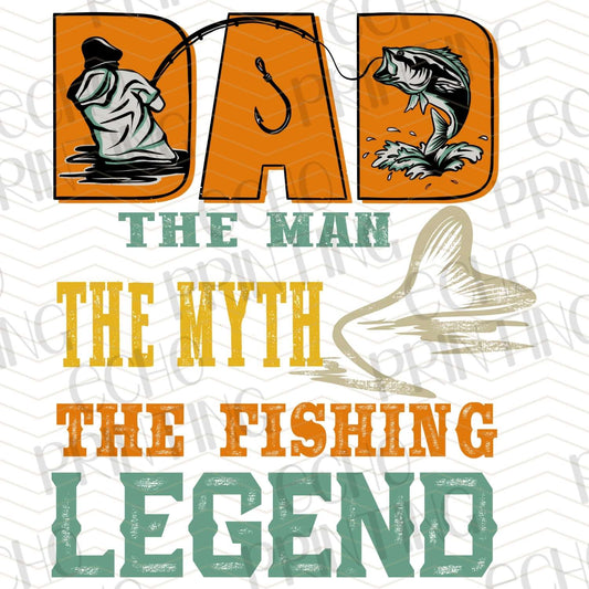 DPUG 145 - DAD THE MAN THE MYTH THE FISHING LEGEND