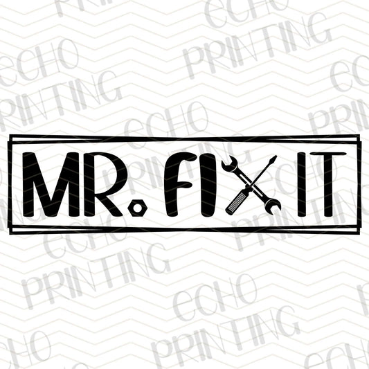 DPUG 207 - MR. FIX IT