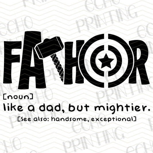 DPU 221 – FATHER (NOUN) LIKE A DAD, BUT MIGHTIER