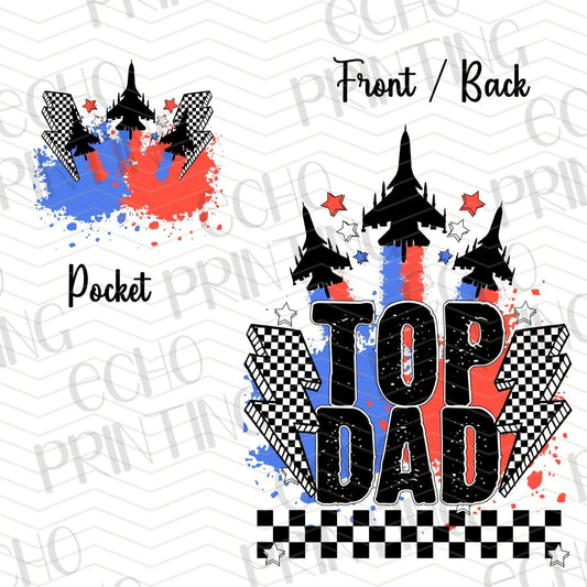 DPU 311 – TOP DAD | POCKET & BACK SOLD SEPERATELY
