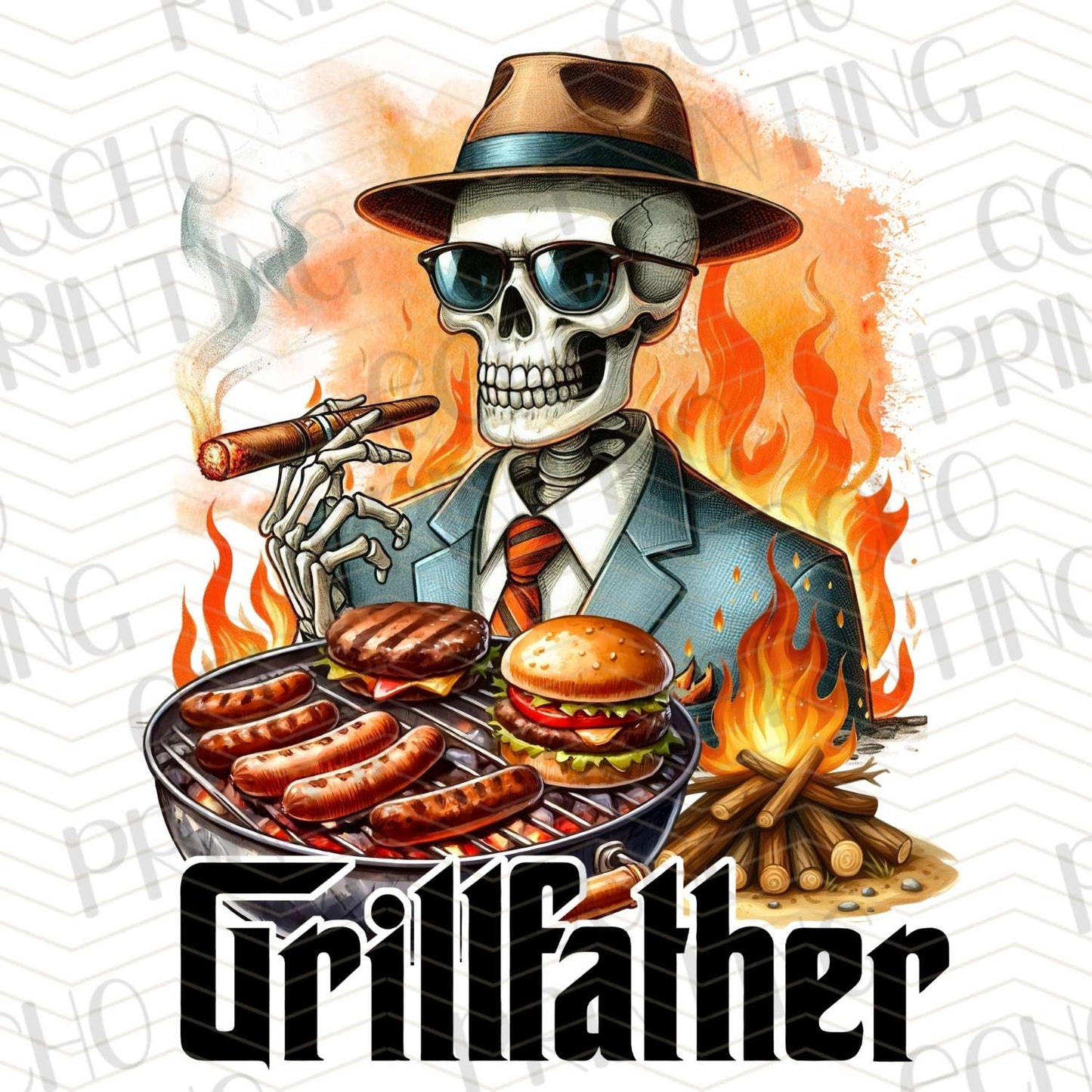 DPU 320 – THE GRILLFATHER (FLAMES)