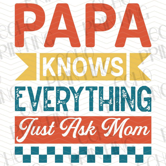 DPUG 330 - PAPA KNOWS EVERYTHING