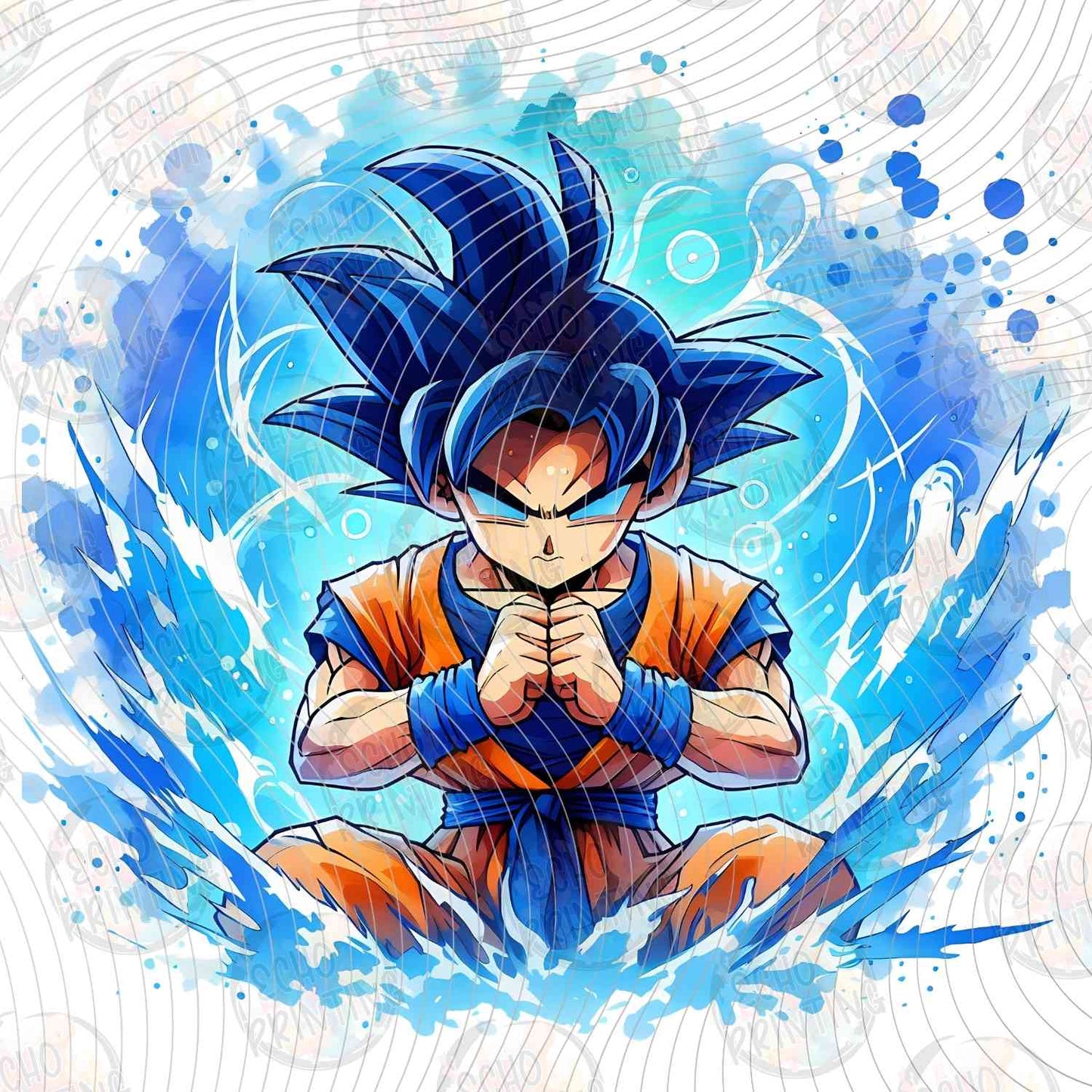 DRGBLZ 1 - BLUE AURA HERO POWER