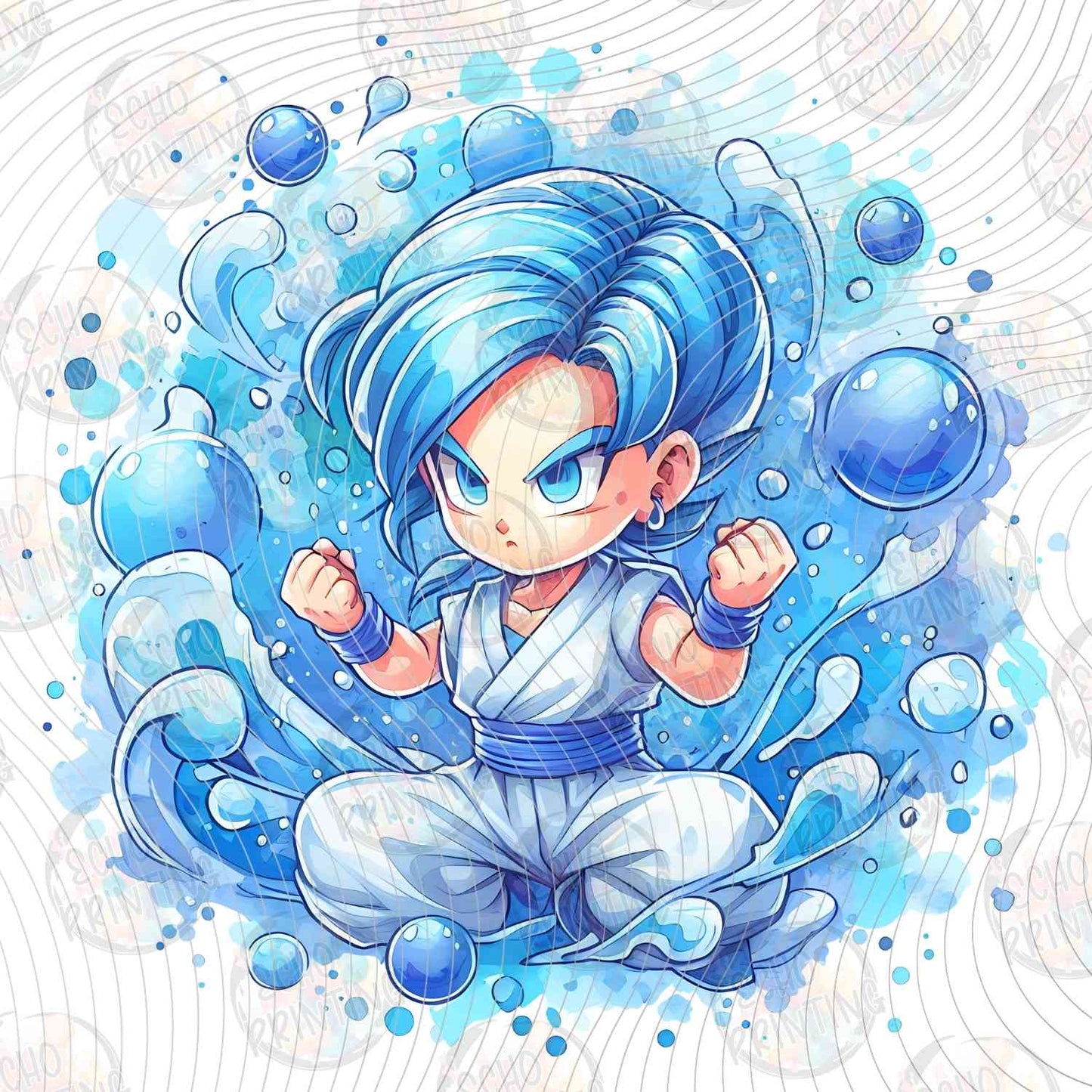 DRGBLZ 13 - SMALL HERO BLUE AURA