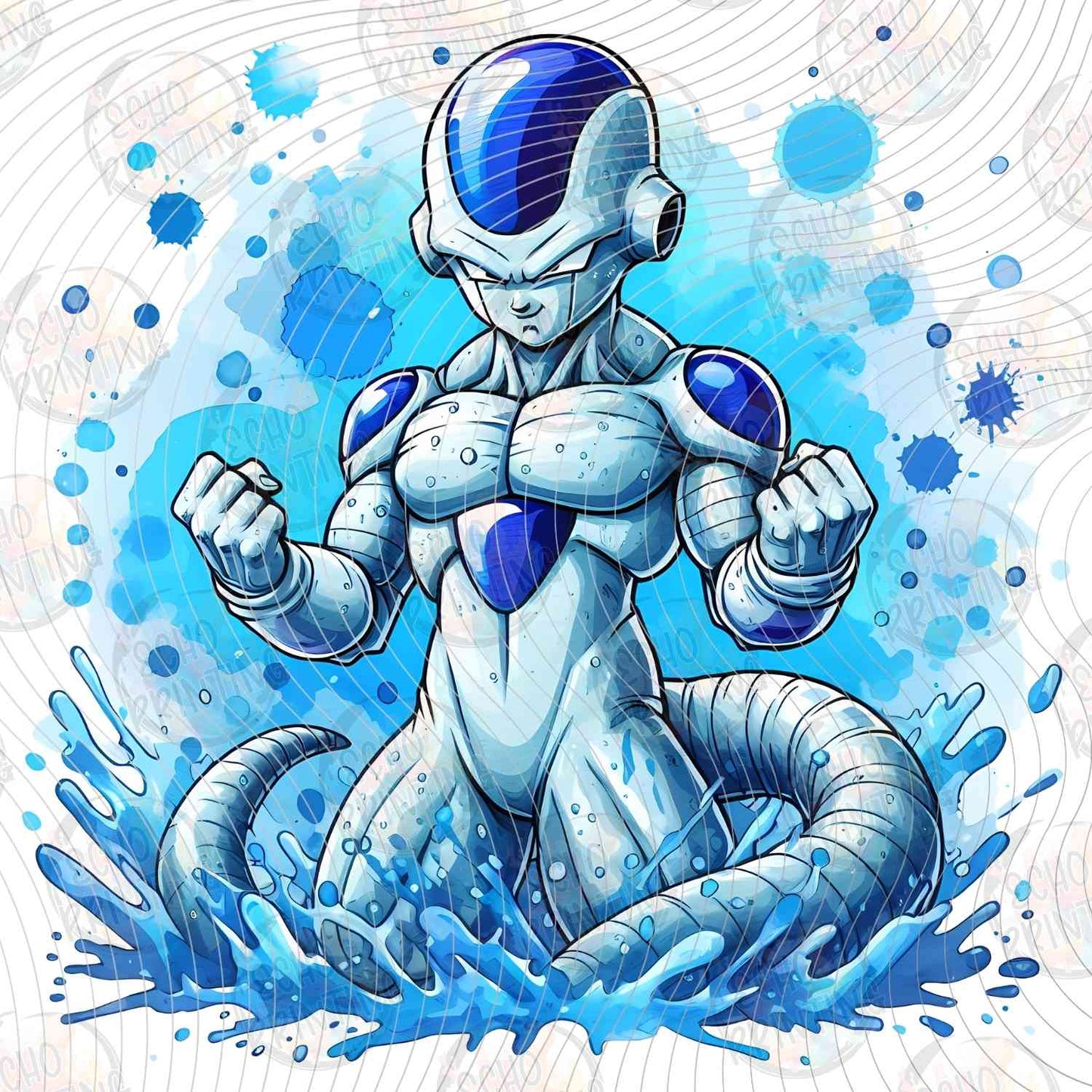 DRGBLZ 3 - ICE FORM VILLAIN ART