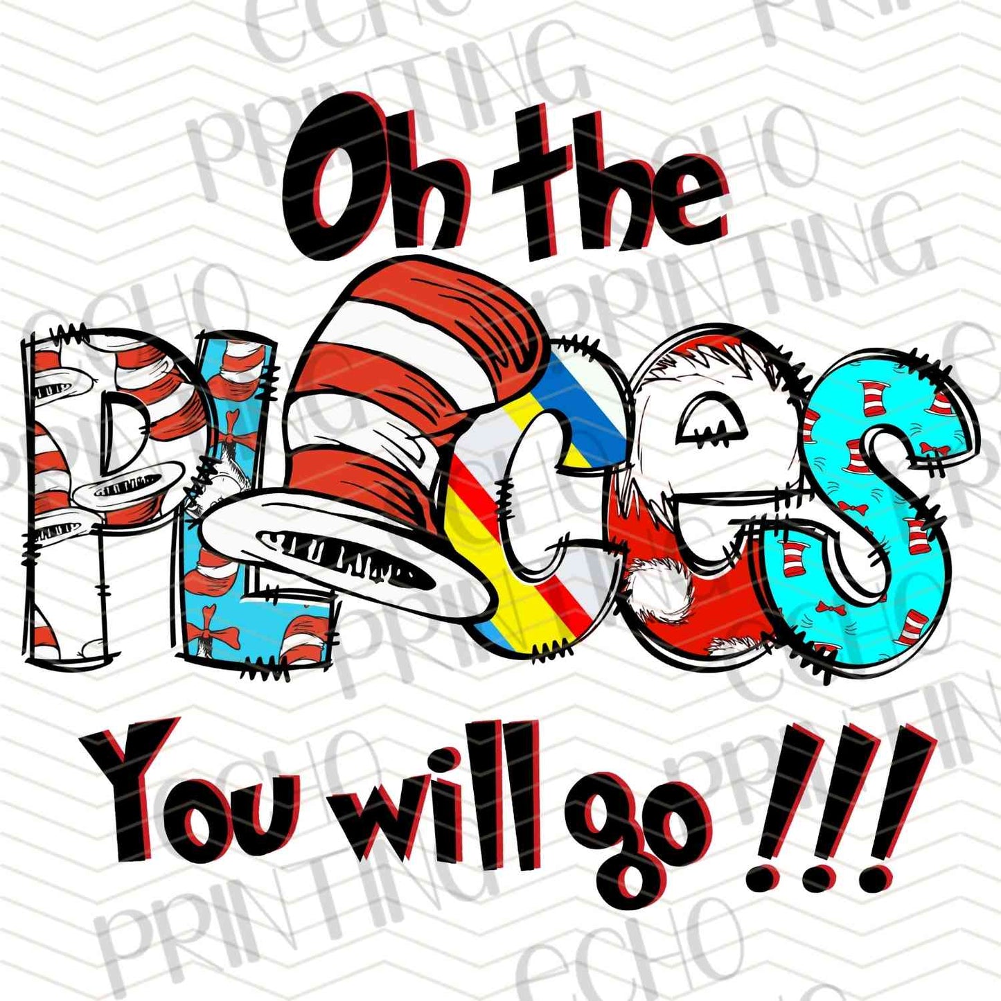 DRSS 105 - PLACES YOU WILL GO EXCLAMATION STYLE