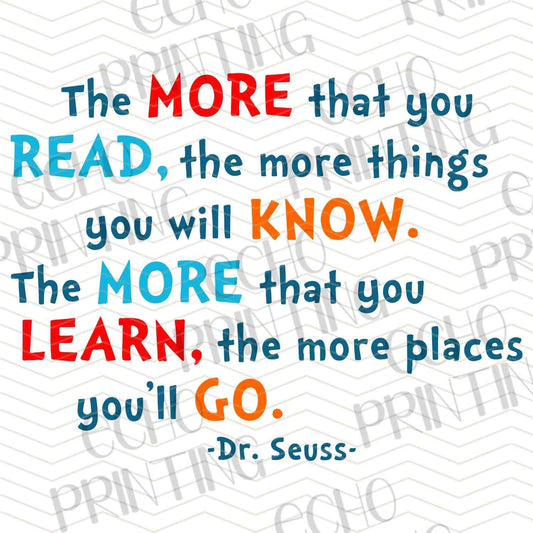 DRSS 135 - THE MORE YOU READ QUOTE