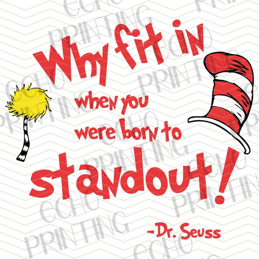 DRSS 147 - WHY FIT IN STAND OUT TYPOGRAPHY