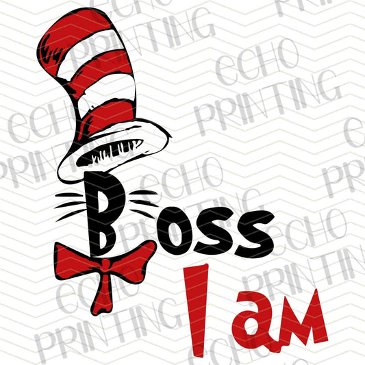 DRSS 151 - BOSS I AM TYPOGRAPHY