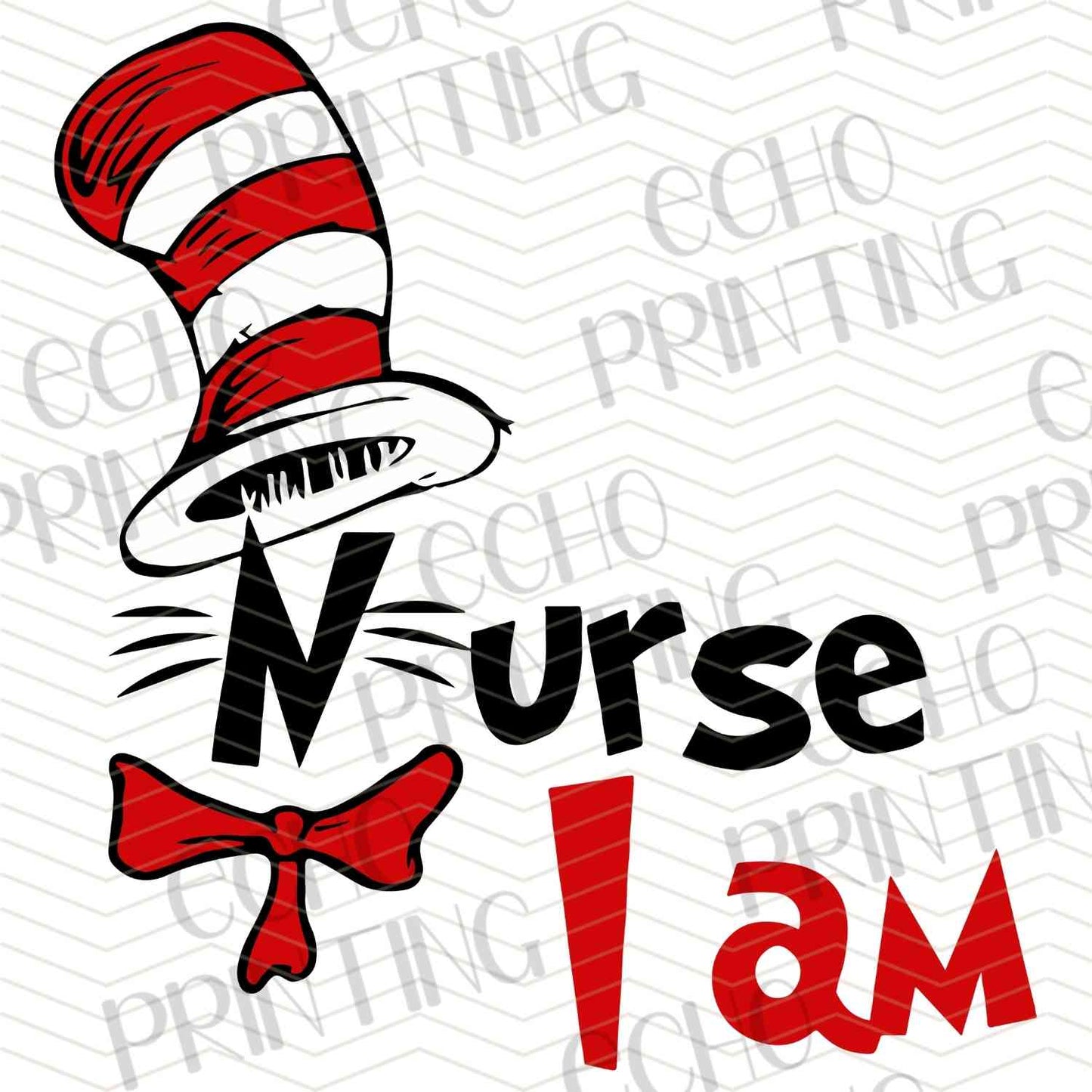 DRSS 158 - NURSE I AM TYPOGRAPHY