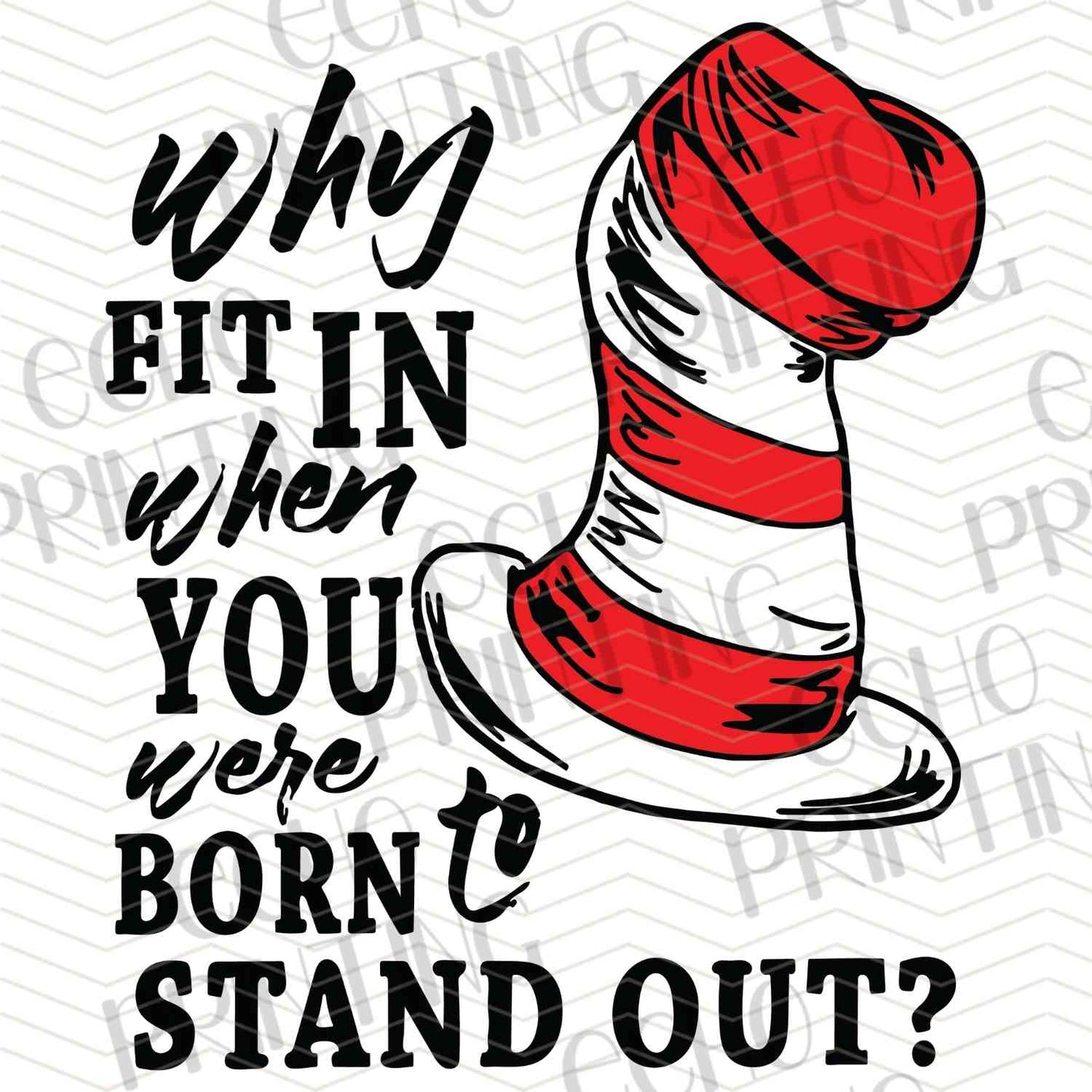DRSS 1 - WHY FIT IN WHEN YOU WERE BORN TO STAND OUT