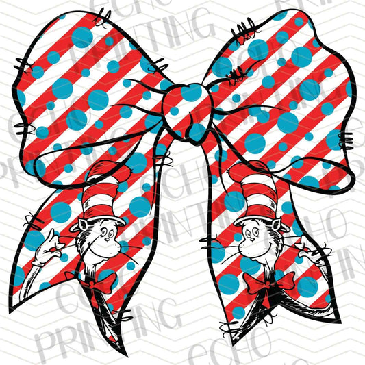 DRSS 203 - RED WHITE AND BLUE BOW