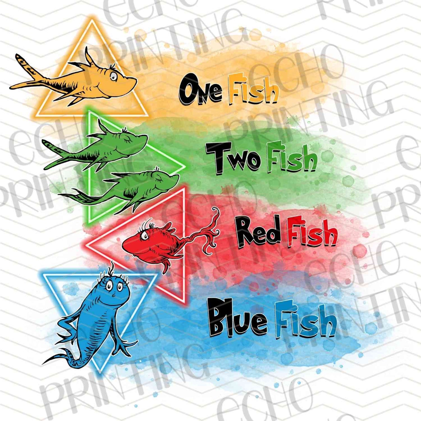 DRSS 20 - ONE FISH TWO FISH COLORFUL FISH