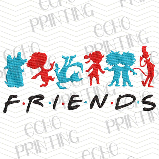 DRSS 252 - FRIENDS INSPIRED CHARACTERS