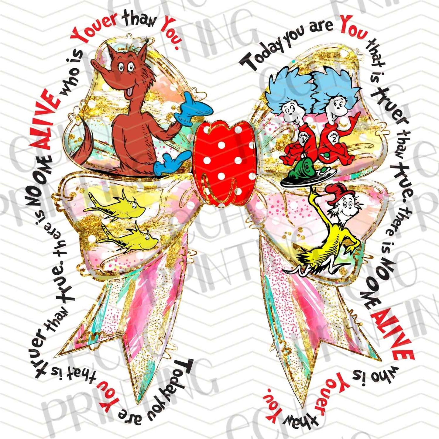 DRSS 255 - COLORFUL CHARACTER BOW