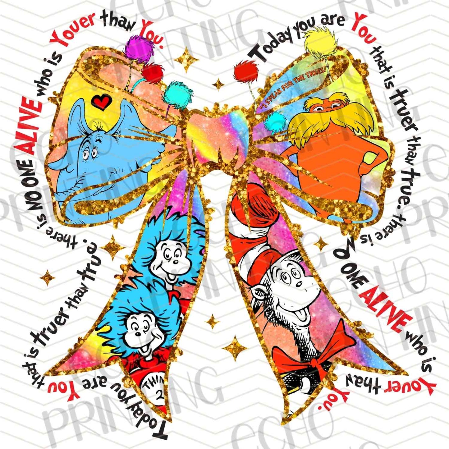 DRSS 279 - COLORFUL CHARACTER BOW