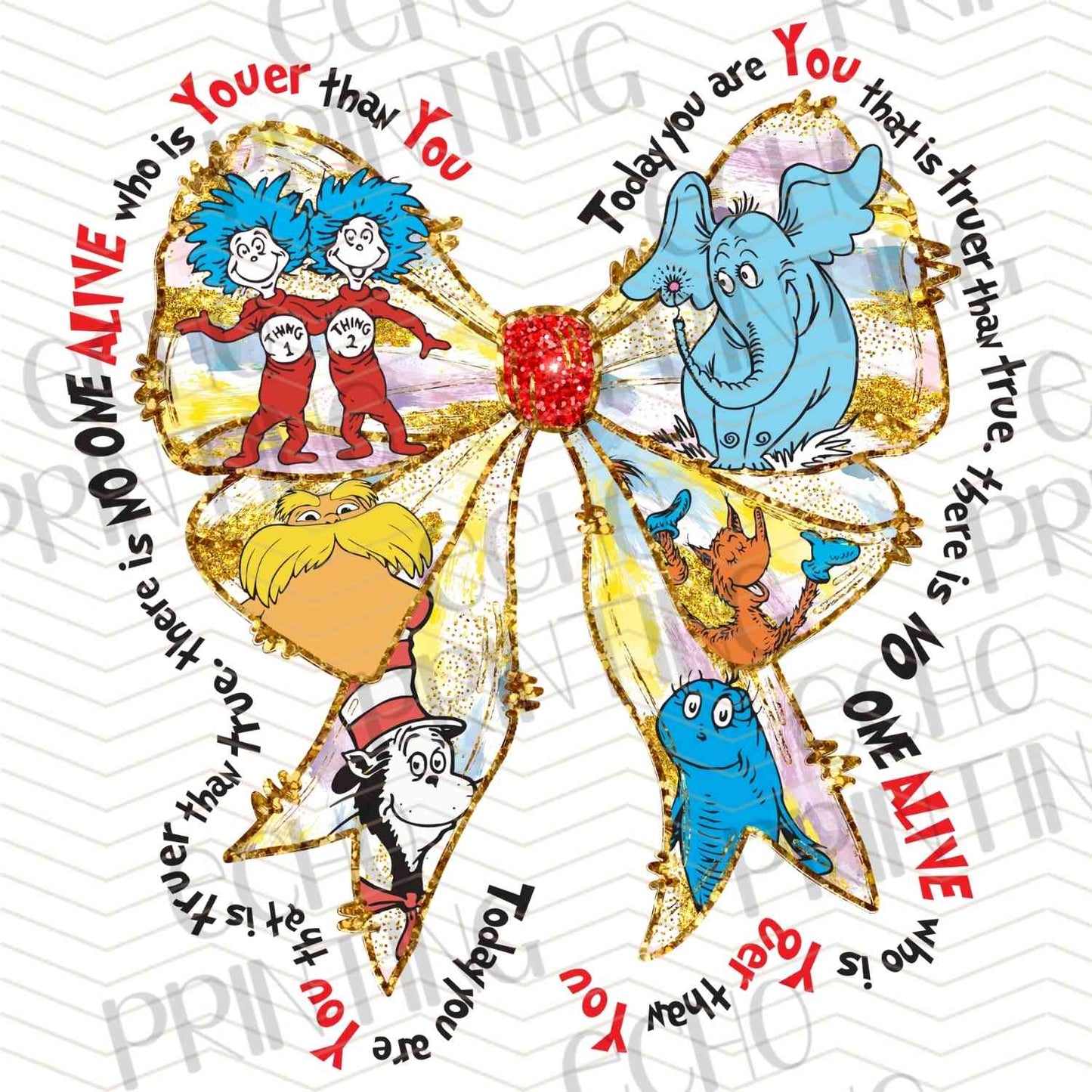 DRSS 285 - COLORFUL CHARACTER BOW