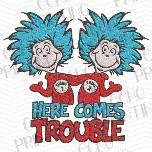 DRSS 288 – HERE COMES TROUBLE CHARACTERS