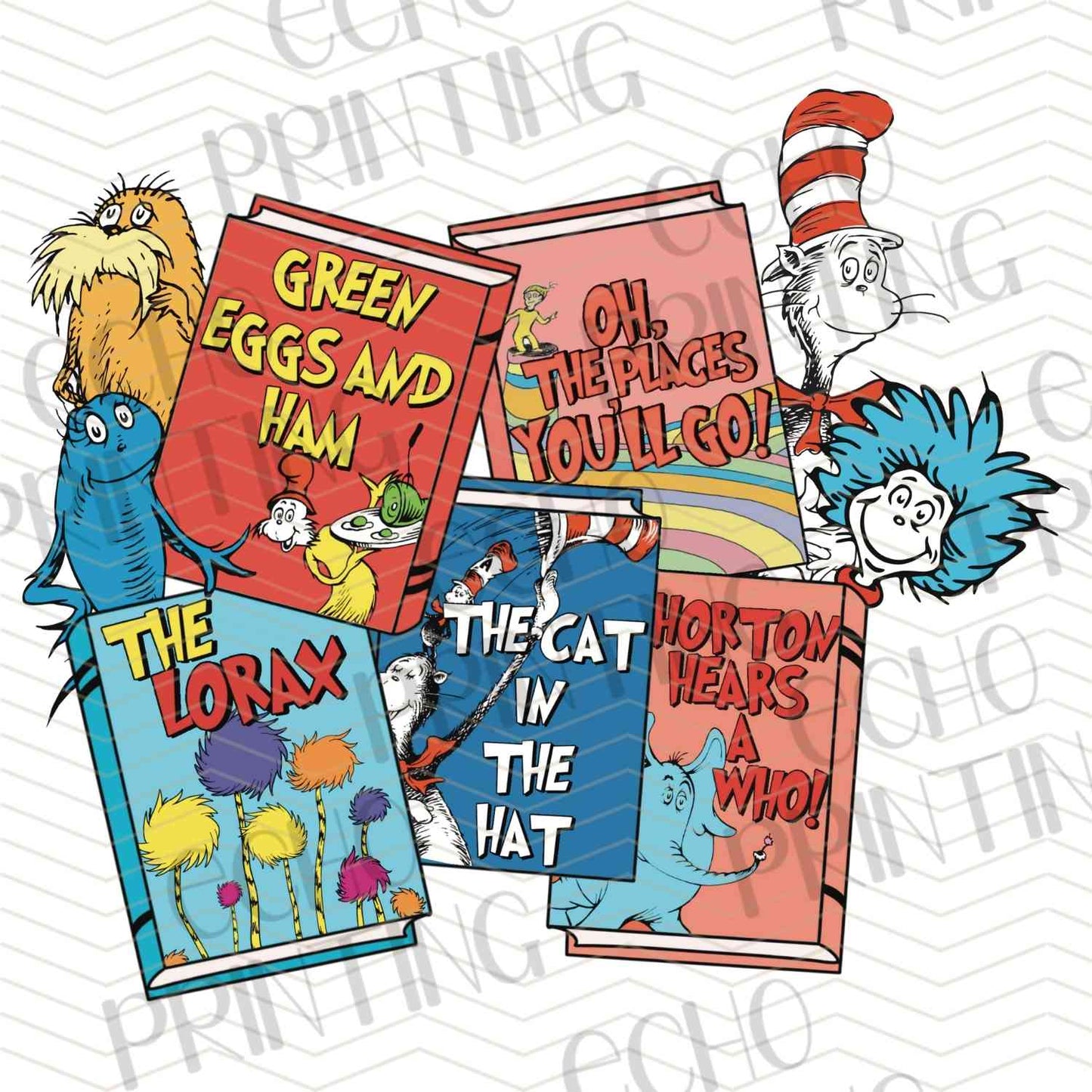 DRSS 35 - STORYBOOK BOOK STACK COLLAGE
