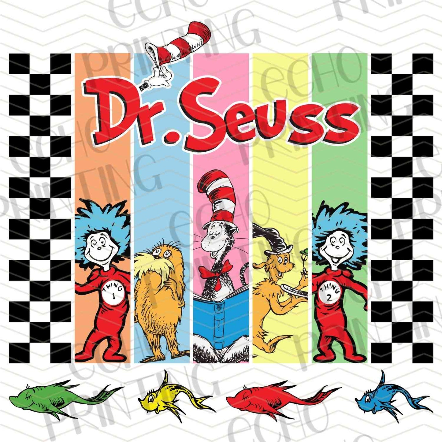 DRSS 53 - STORYBOOK DAY CHECKERBOARD PANEL