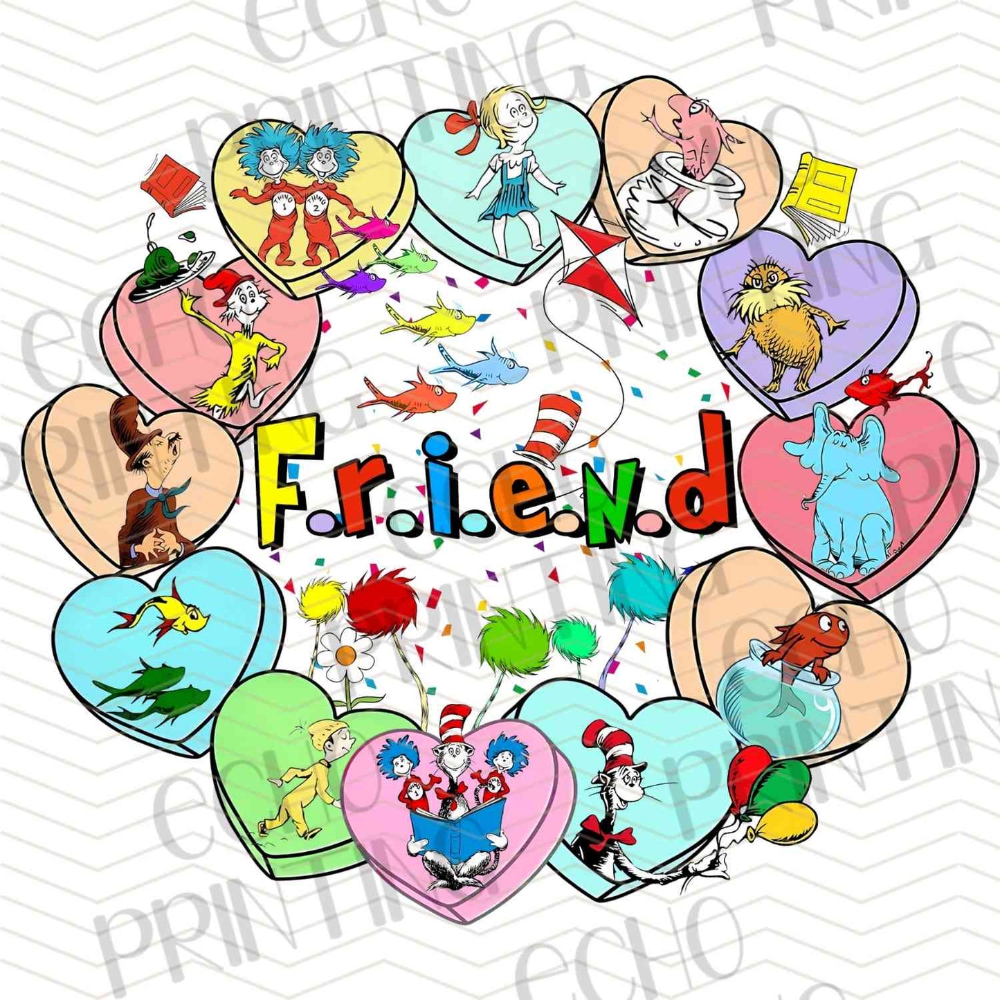 DRSS 67 - FRIEND GROUP HEART CIRCLE