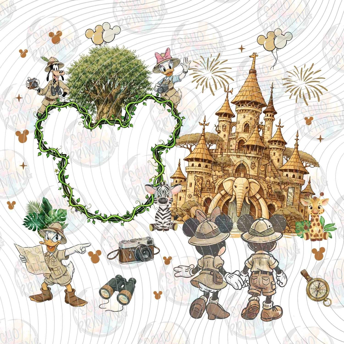 DSNAK 14 - SAFARI CASTLE WREATH