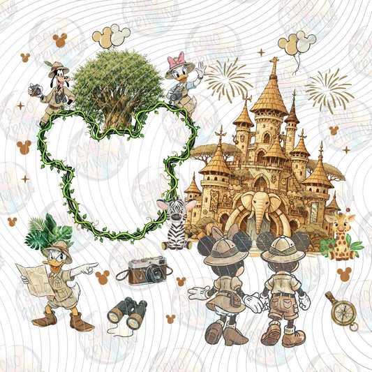 DSNAK 14 - SAFARI CASTLE WREATH