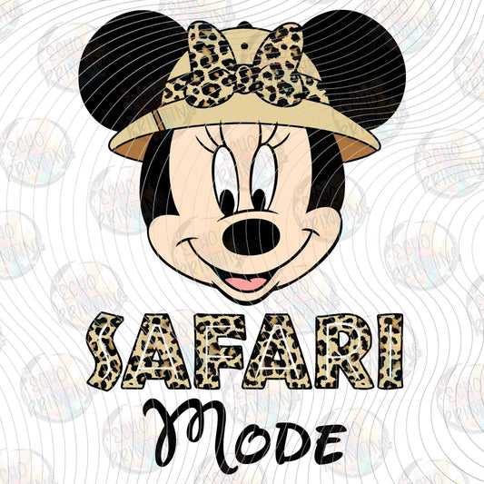 DSNAK 8 - SAFARI MODE MOUSE CHARACTER LEOPARD