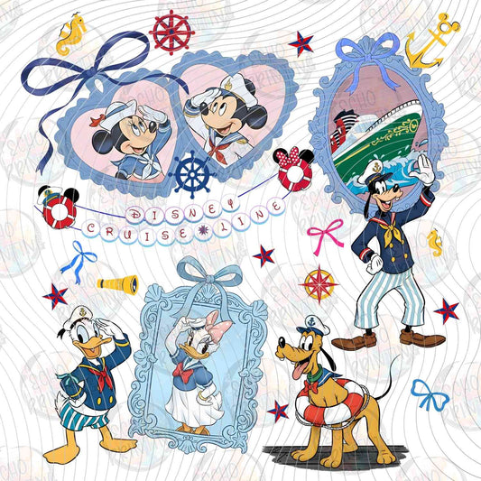 DSNC 33 - CARTOON FRIEND SET