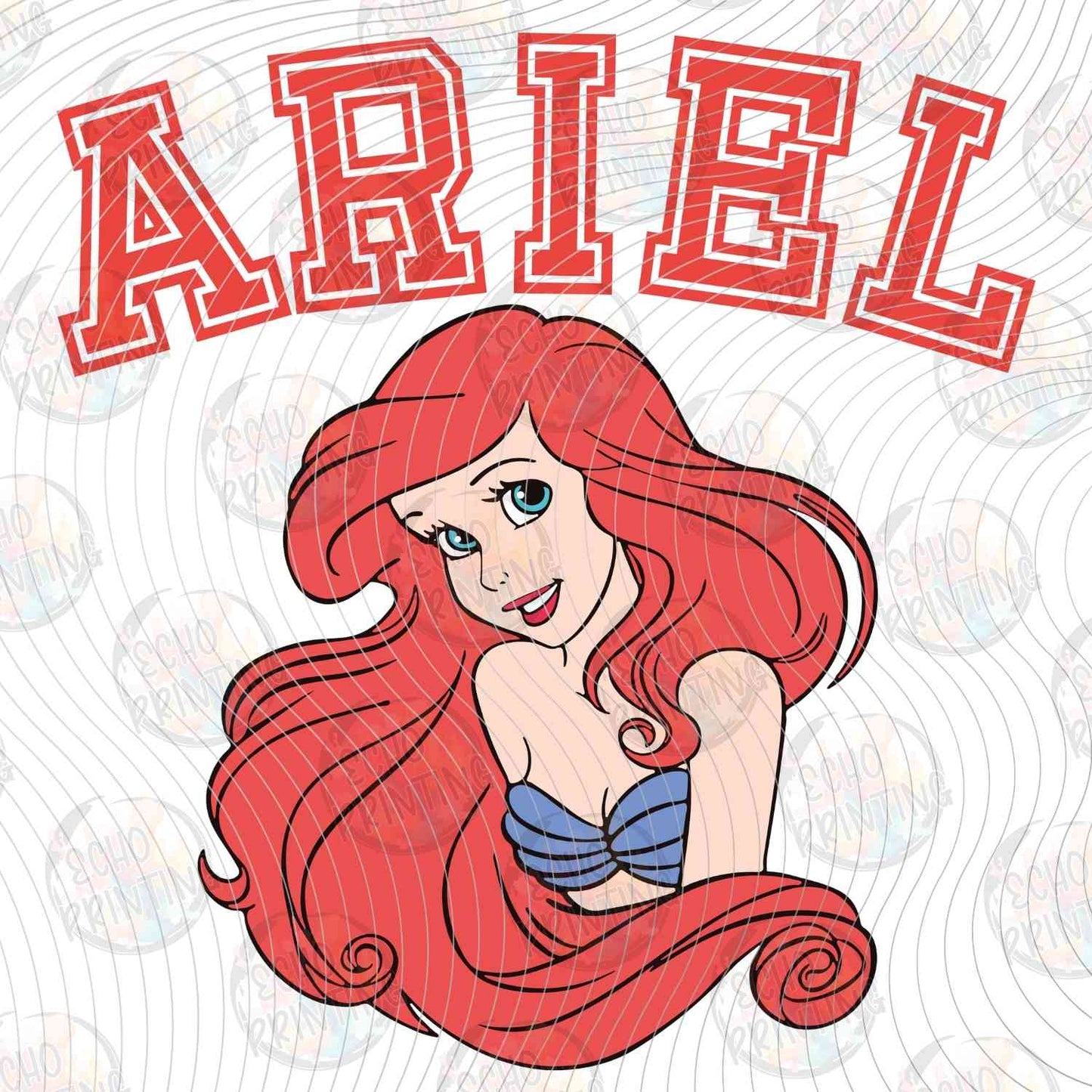 DSNG 759 - RED HAIR MERMAID