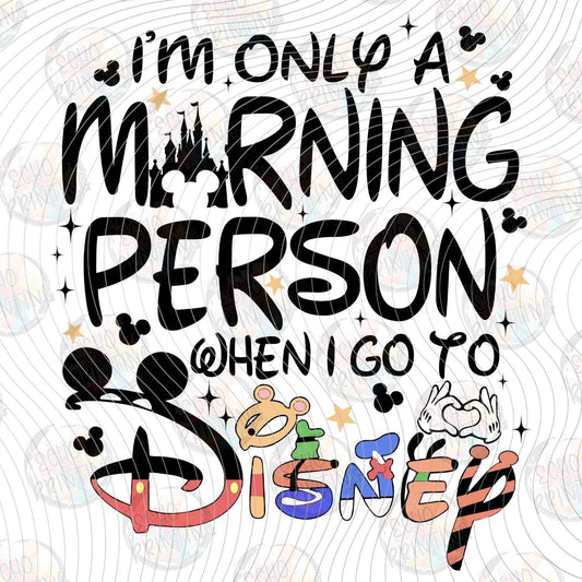 DSNG 782 - MORNING PERSON QUOTE