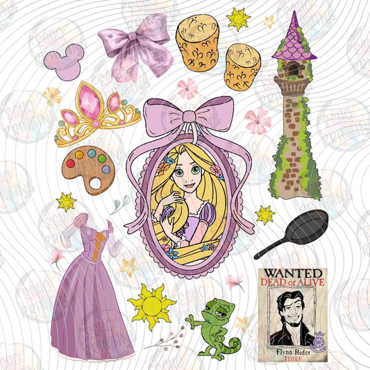 DSNG 827 - PRINCESS ITEMS