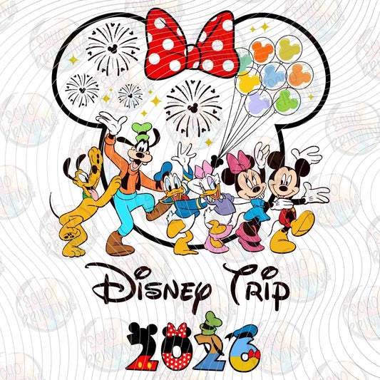 DSNT26 17 - MOUSE FRIENDS VACATION 2026