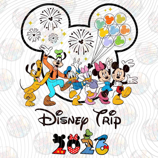 DSNT26 18 - MOUSE FRIENDS VACATION 2026 FIREWORKS
