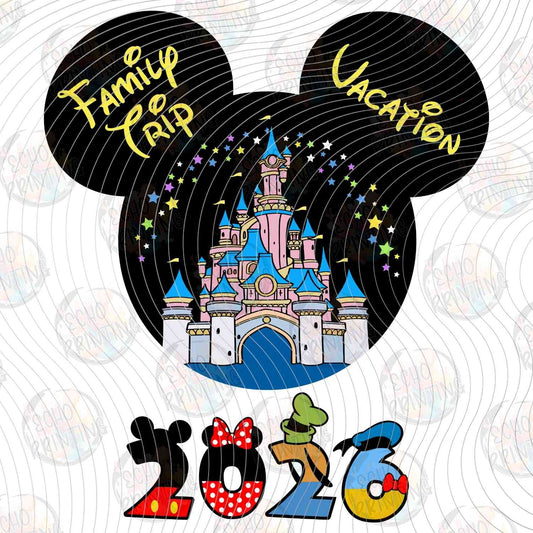DSNT26 25 - FAMILY VACATION 2026 CASTLE EARS