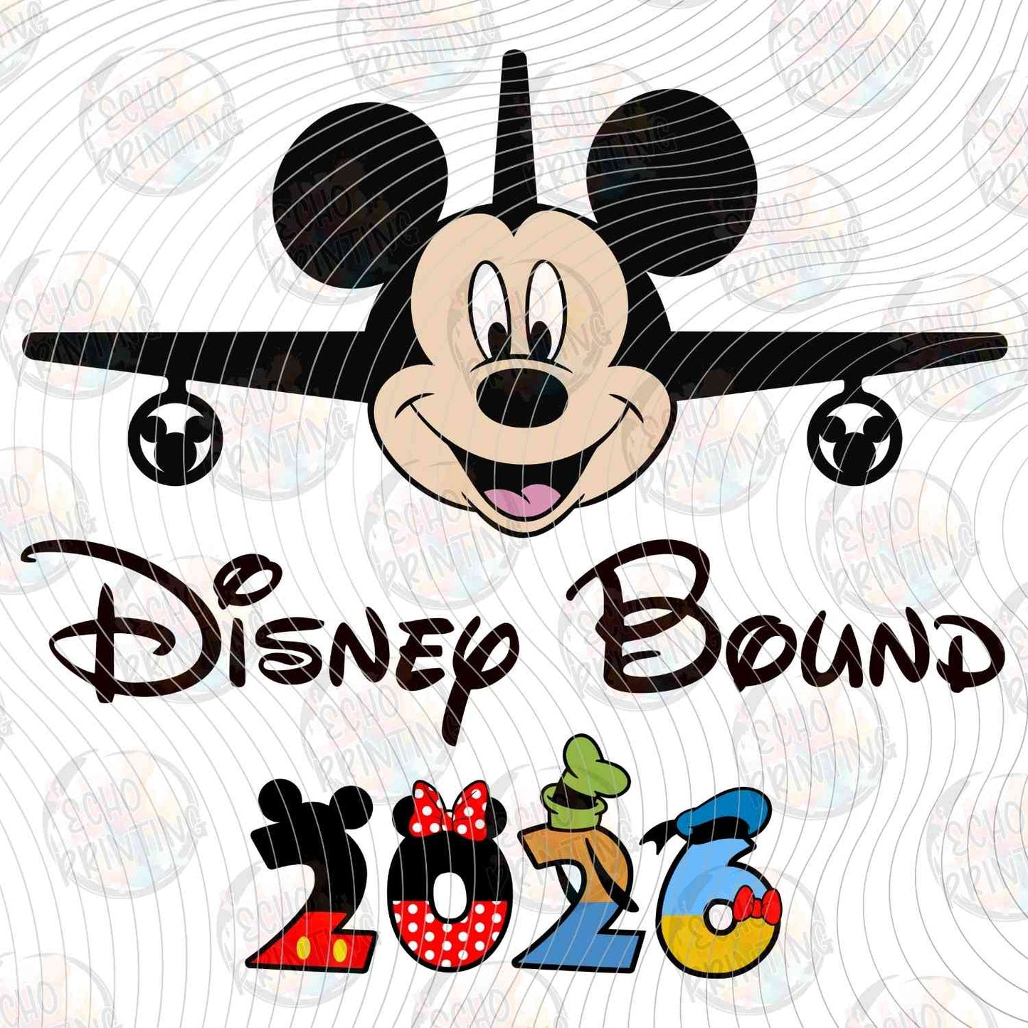 DSNT26 35 - MOUSE BOUND 2026 AIRPLANE