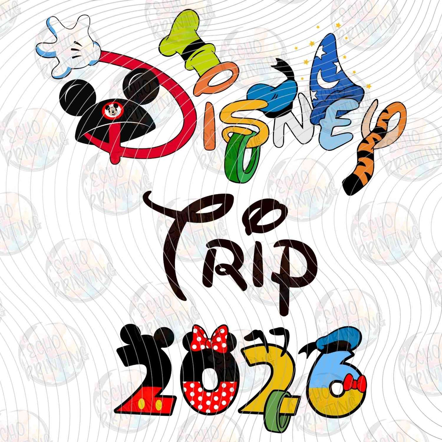 DSNT26 41 - TRIP 2026 COLORFUL LETTERING