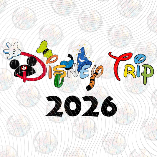 DSNT26 42 - TRIP 2026 SIMPLE LETTERING