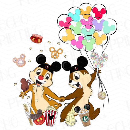 DSN 11 - BALLOON FUN WITH CHIPMUNK FRIENDS