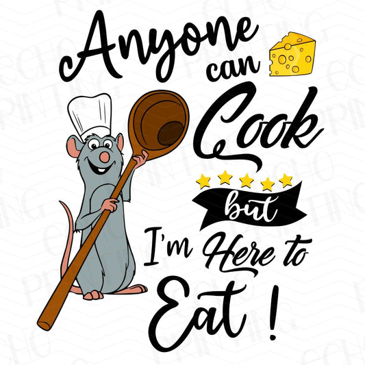 DSN 16 - ANYONE CAN COOK FUNNY CHEF MOUSE