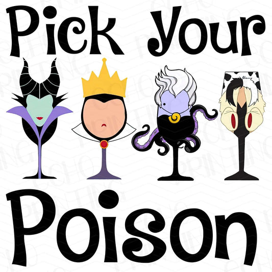 DSN 19 - PICK YOUR POISON VILLAIN DRINKS