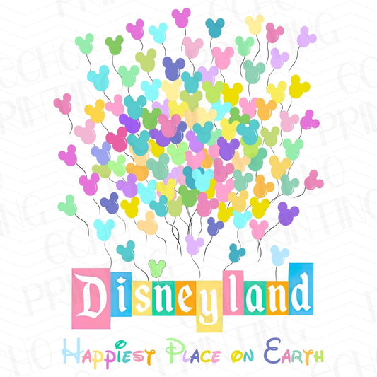 DSN 22 - HEART BALLOON MAGIC PARK VIBES
