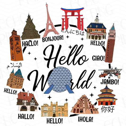 DSNG 26 - HELLO WORLD LANDMARK TRAVEL