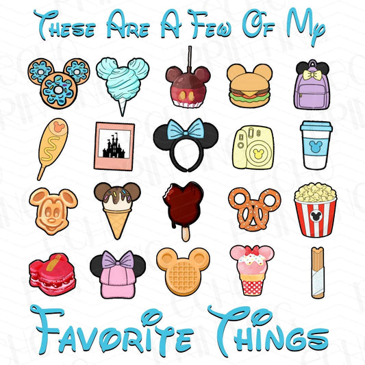 DSN 28 - FAVORITE PARK TREATS AND ICONS