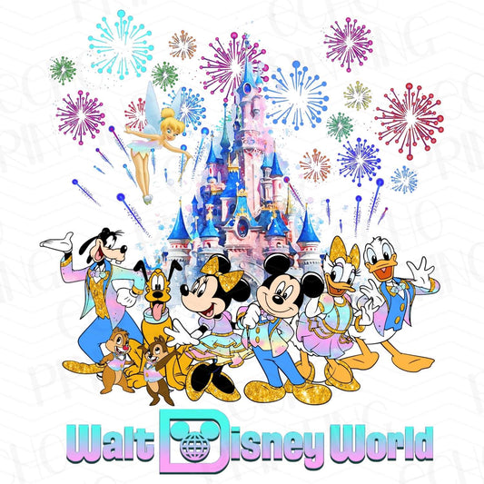 DSN 31 - MAGIC FRIENDS IN FRONT OF CASTLE