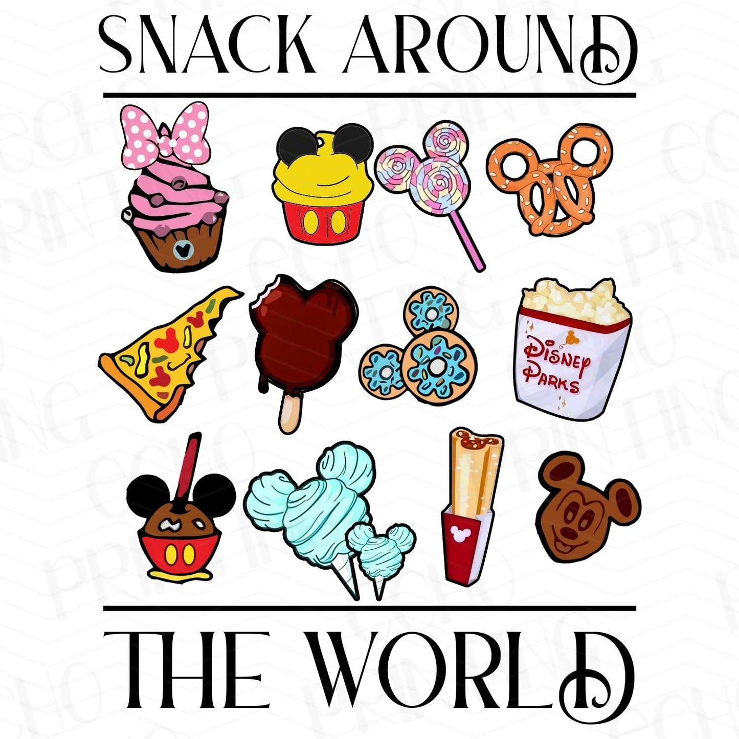 DSN 36 - SNACK AROUND THE WORLD ICONS