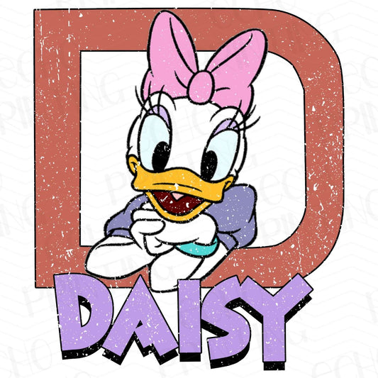 DSNG 3 - GIRL DUCK LETTER D